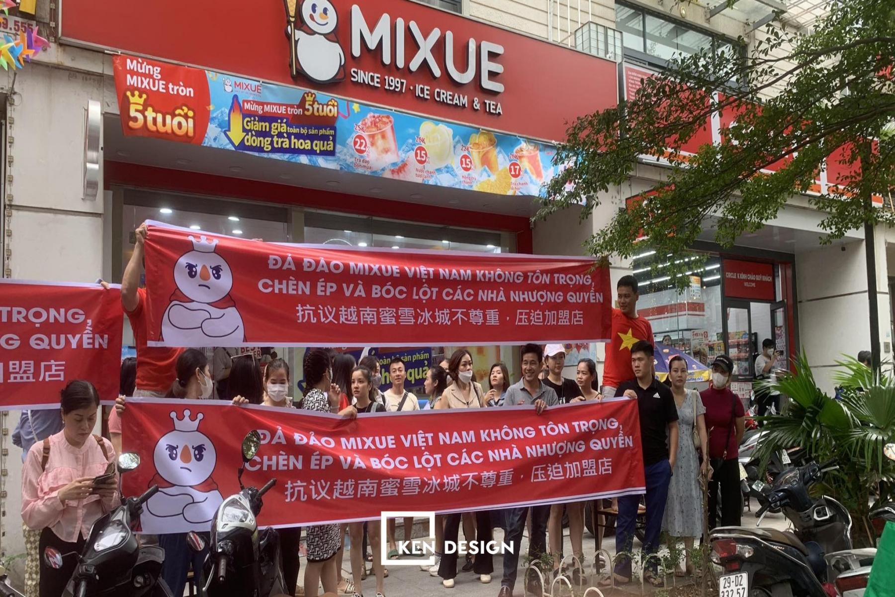 Nhà đầu tư Mixue biểu tình đòi quyền lợi